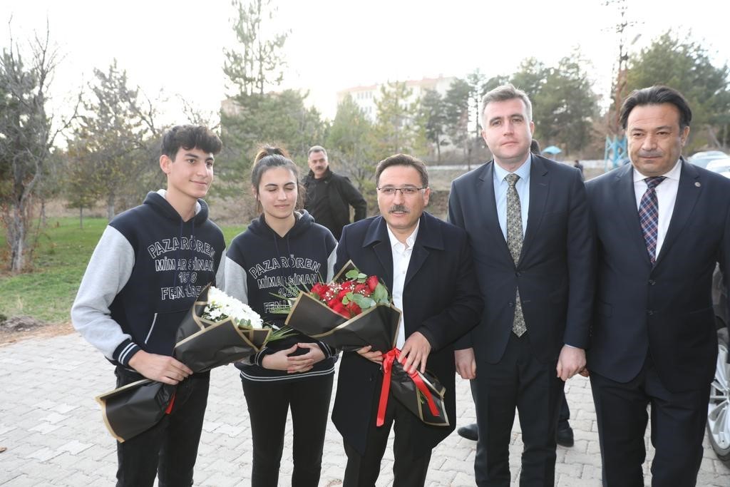 Vali Çiçek’ten Pınarbaşı’na ziyaret