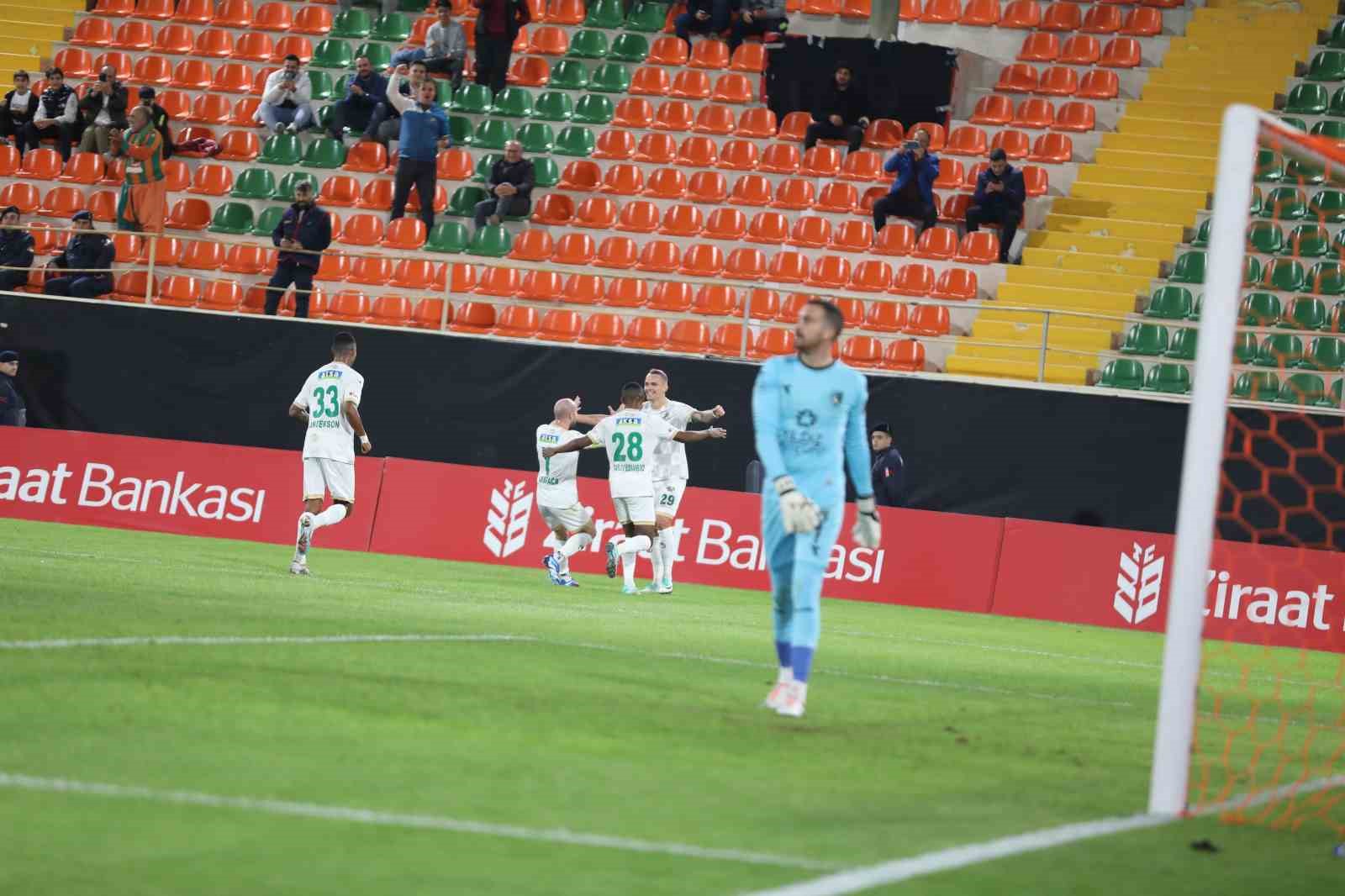 Ziraat Türkiye Kupası: Corendon Alanyaspor: 1 – Kocaelispor: 0