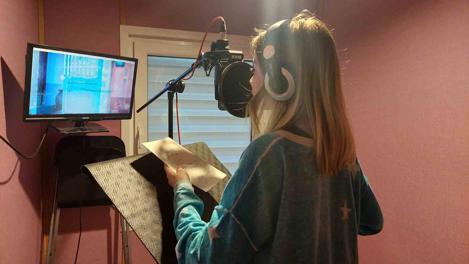 “Kral Şakir” hayranı çocuklar yeni film “Devler Uyanıyor” için stüdyoya girdi