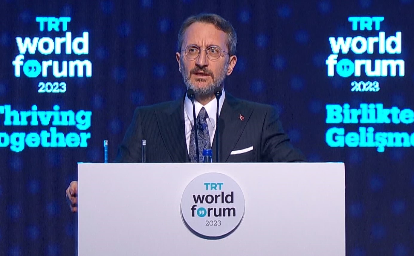 İletişim Başkanı Altun TRT World Forum’da konuştu