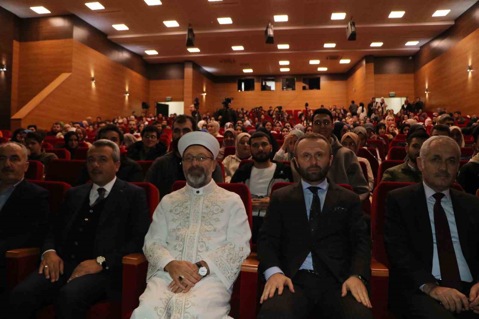Diyanet İşleri Başkanı Erbaş: 