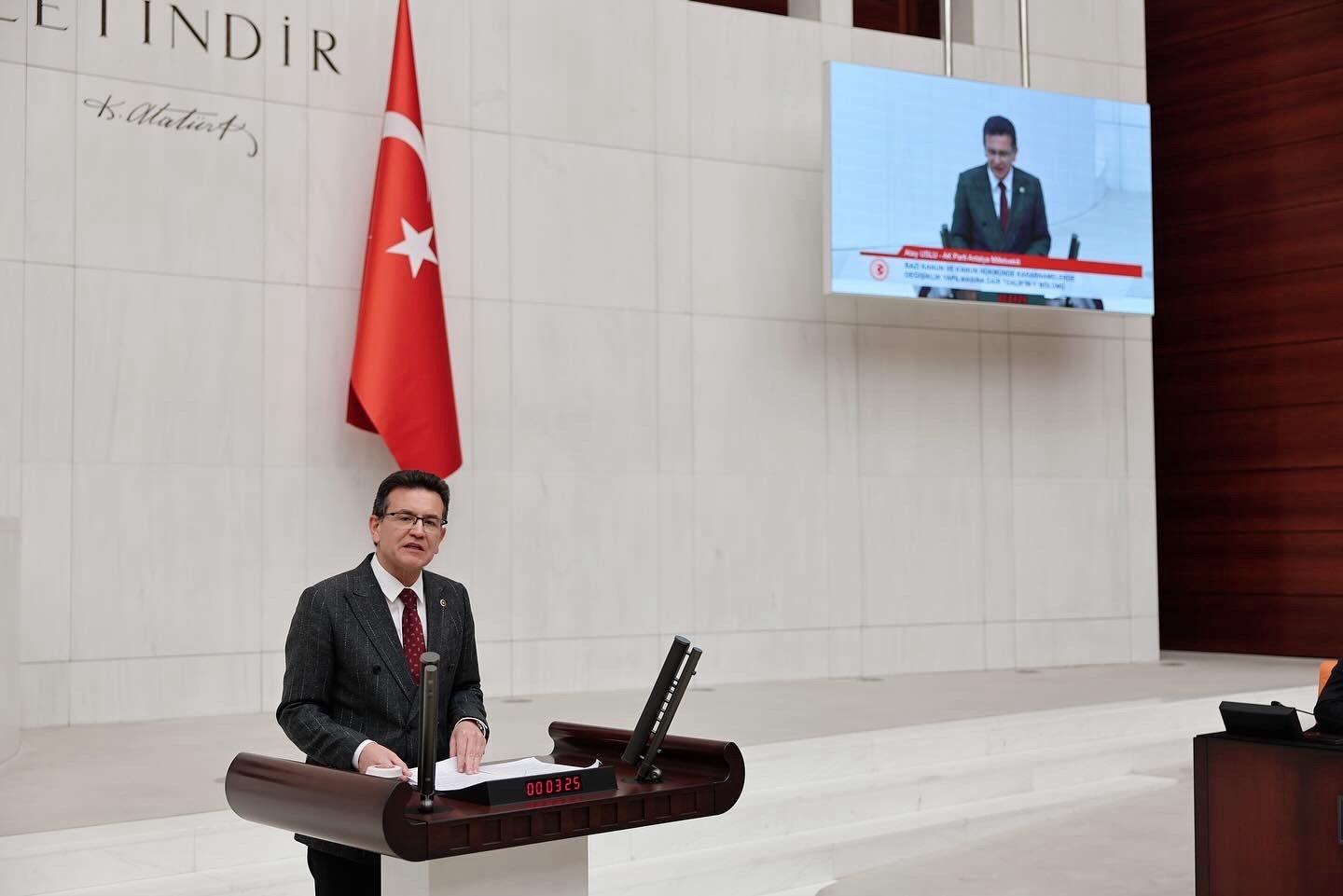 Milletvekili Uslu: “6 Şubat depremlerinin toplam maliyeti 120 milyar dolar”