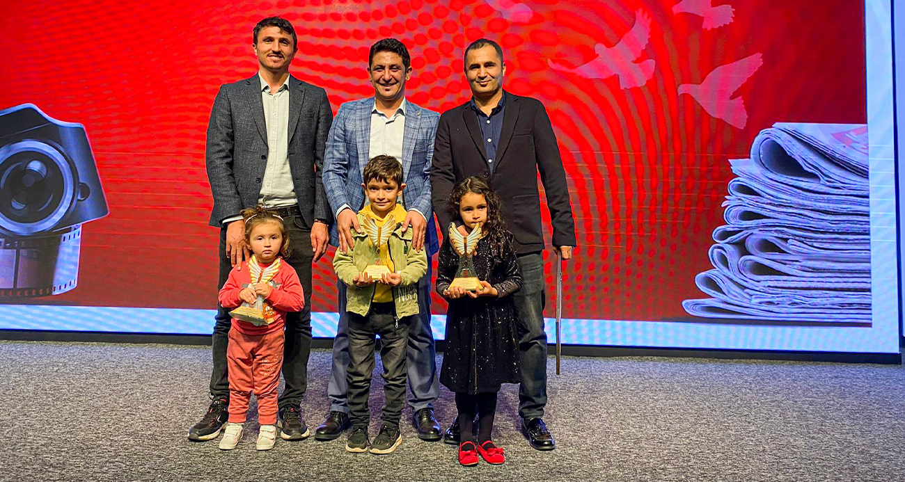 İHA muhabirleri ödüllerini törenle aldı