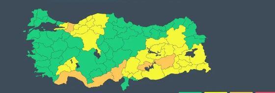 Kar yağışı başlıyor! Sarı ve turuncu kodlu uyarı! 36 kentte alarm...