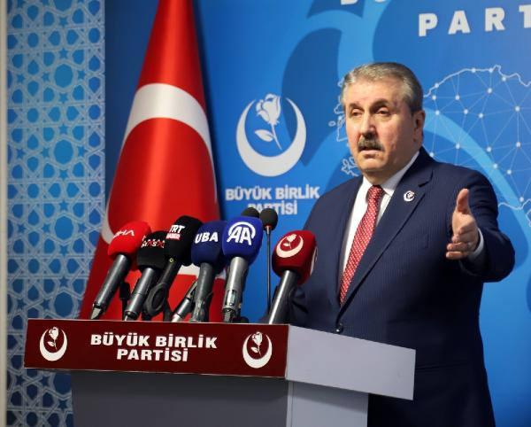 Destici'den çağrı: PKK'yı Meclis'ten çıkarın!