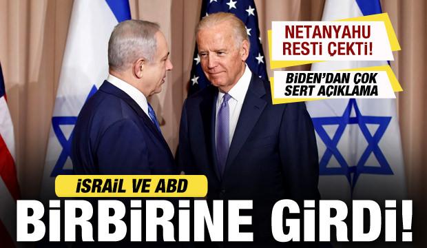 ABD'den son dakika İsrail açıklaması! Netanyahu'nun restine yanıt gecikmedi!