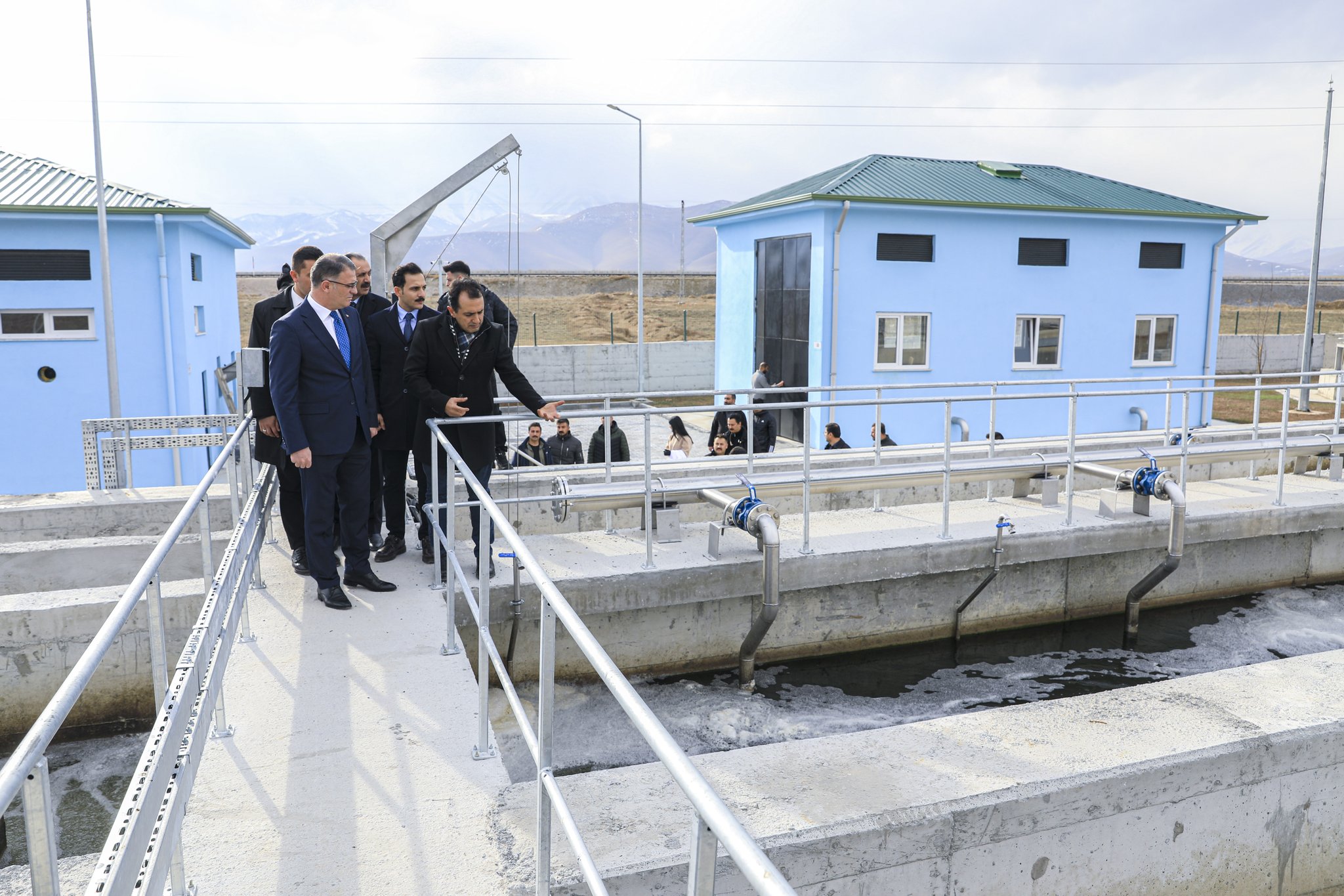 Gürpınar “İleri Biyolojik Atıksu Arıtma Tesisi” devreye alındı