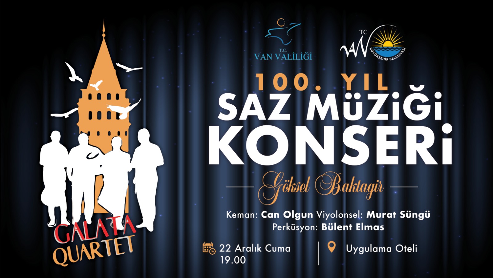 Van’da saz müziği konseri düzenlenecek