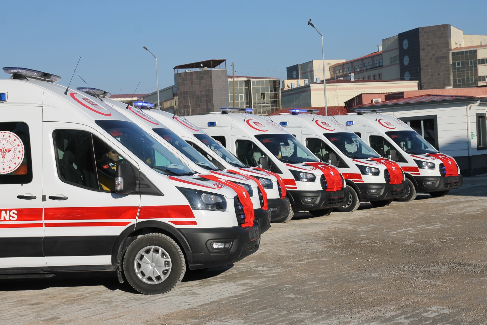 Van’da ambulans sayısı 84’e yükseldi