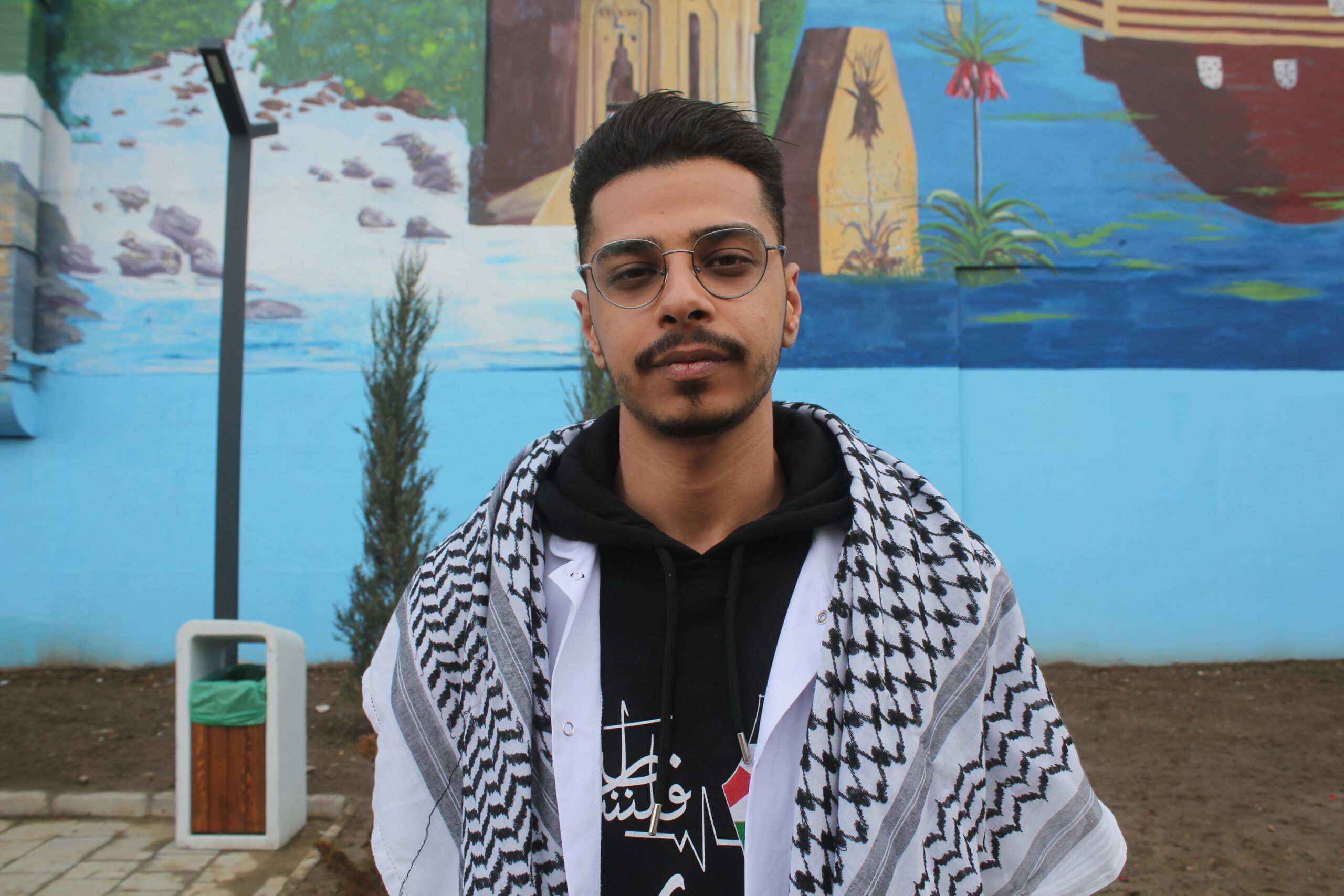 Van YYÜ  tıp öğrencisi Gazzeli Alusta: Savaş bitsin artık