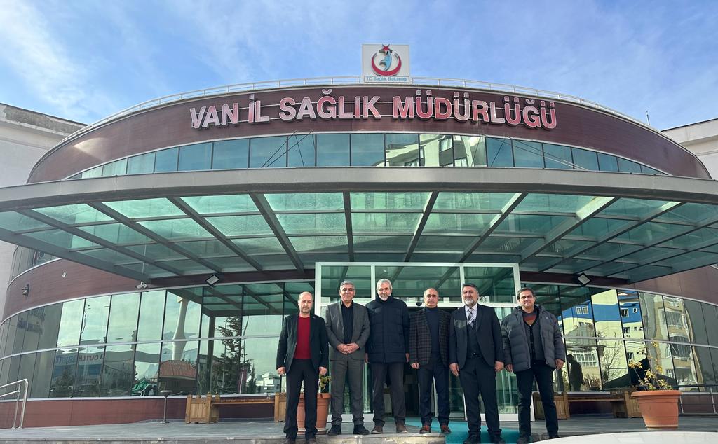 Van’daki STK’lar İl Sağlık Müdürlüğünü ziyaret etti