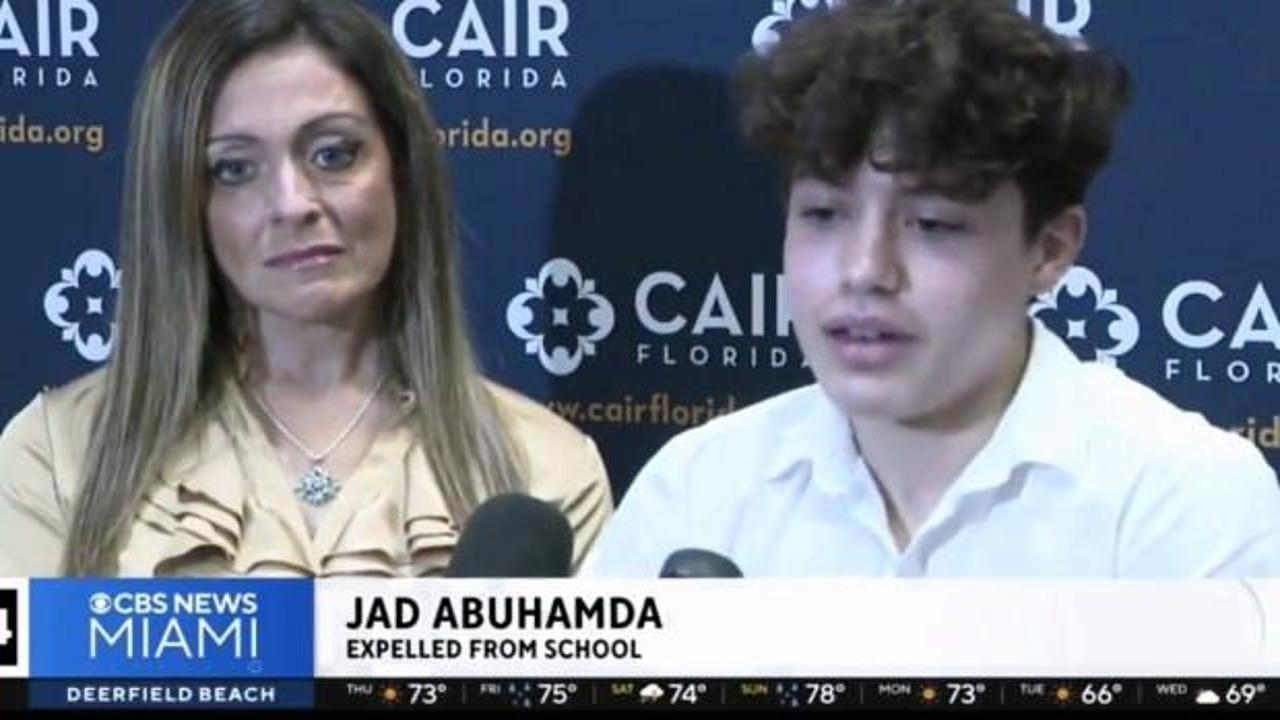 ABD’de bir lise öğrencisi, annesi Filistin’i destekliyor diye okuldan atıldı