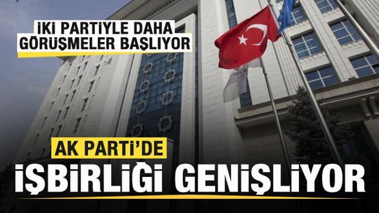 AK Parti’de seçim işbirliği genişliyor! İki partiyle daha görüşme yapılacak