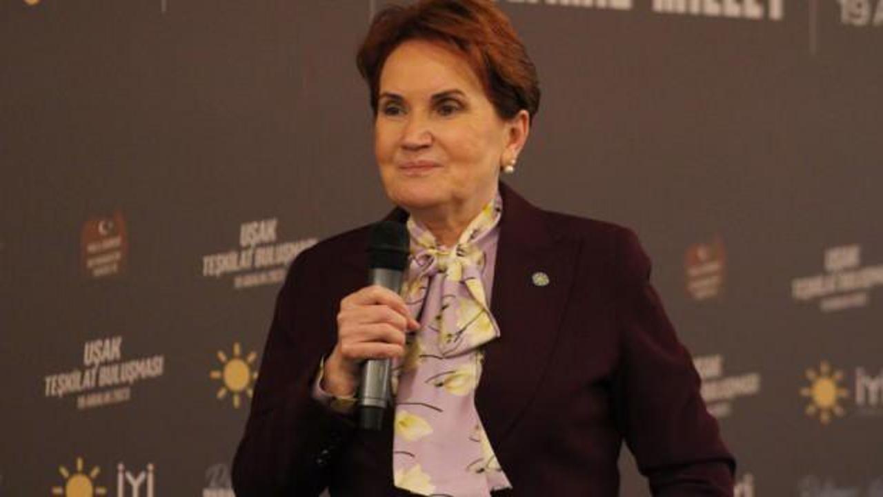 Akşener bir adayı daha açıkladı!