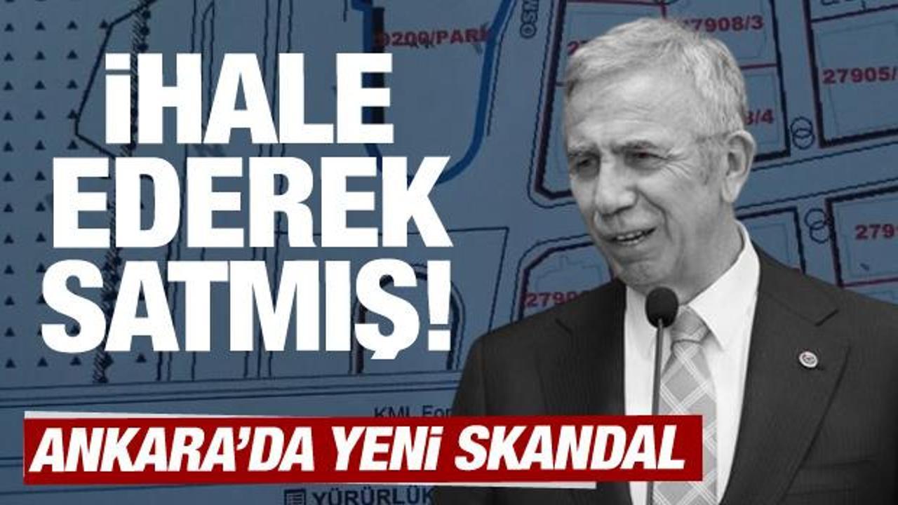 Ankara’da skandal…Mansur Yavaş park alanını bile satmış