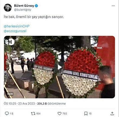 Şehit yakınına 