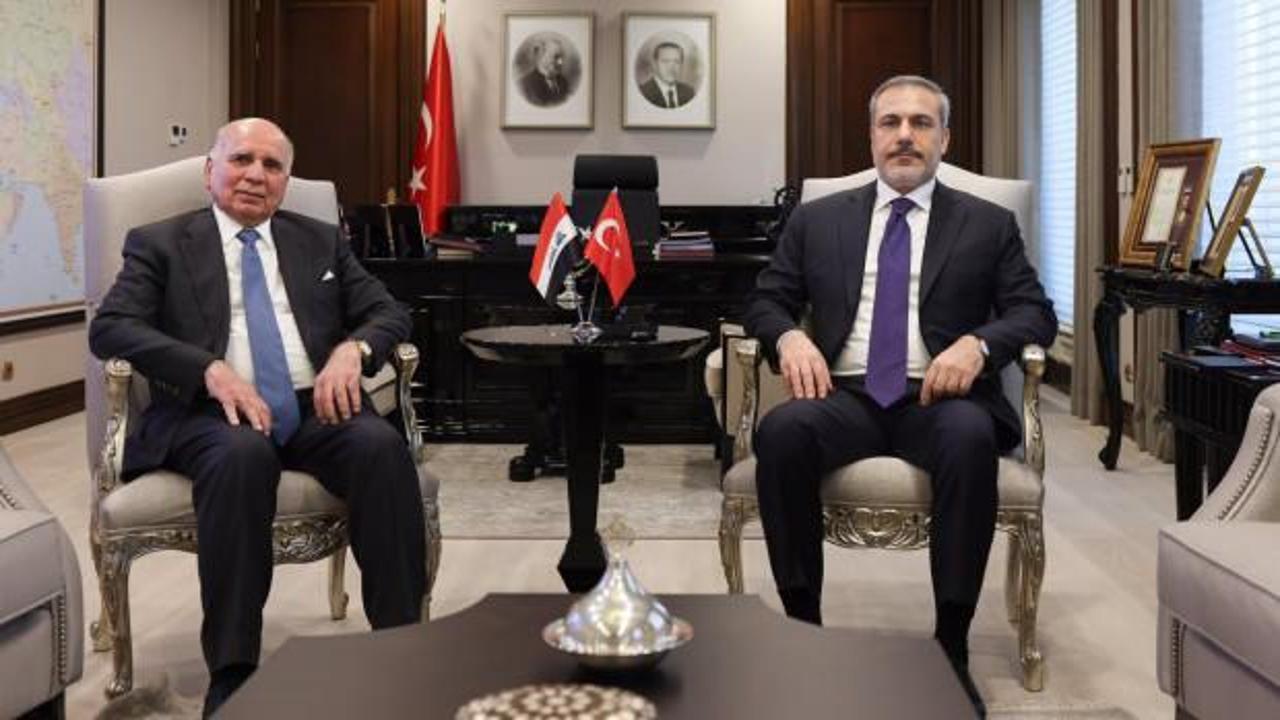 Bakan Fidan, Iraklı mevkidaşı Hüseyin ile görüştü