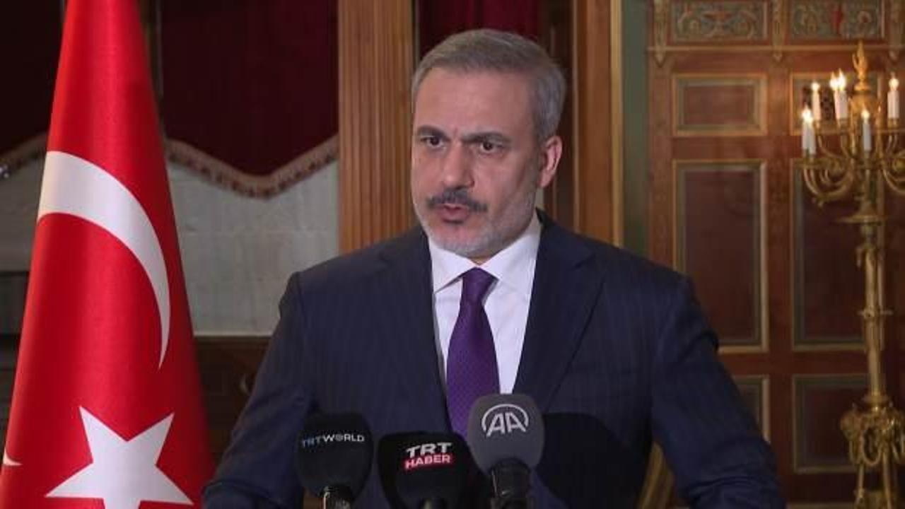 Bakan Hakan Fidan’dan Filistin mesajı