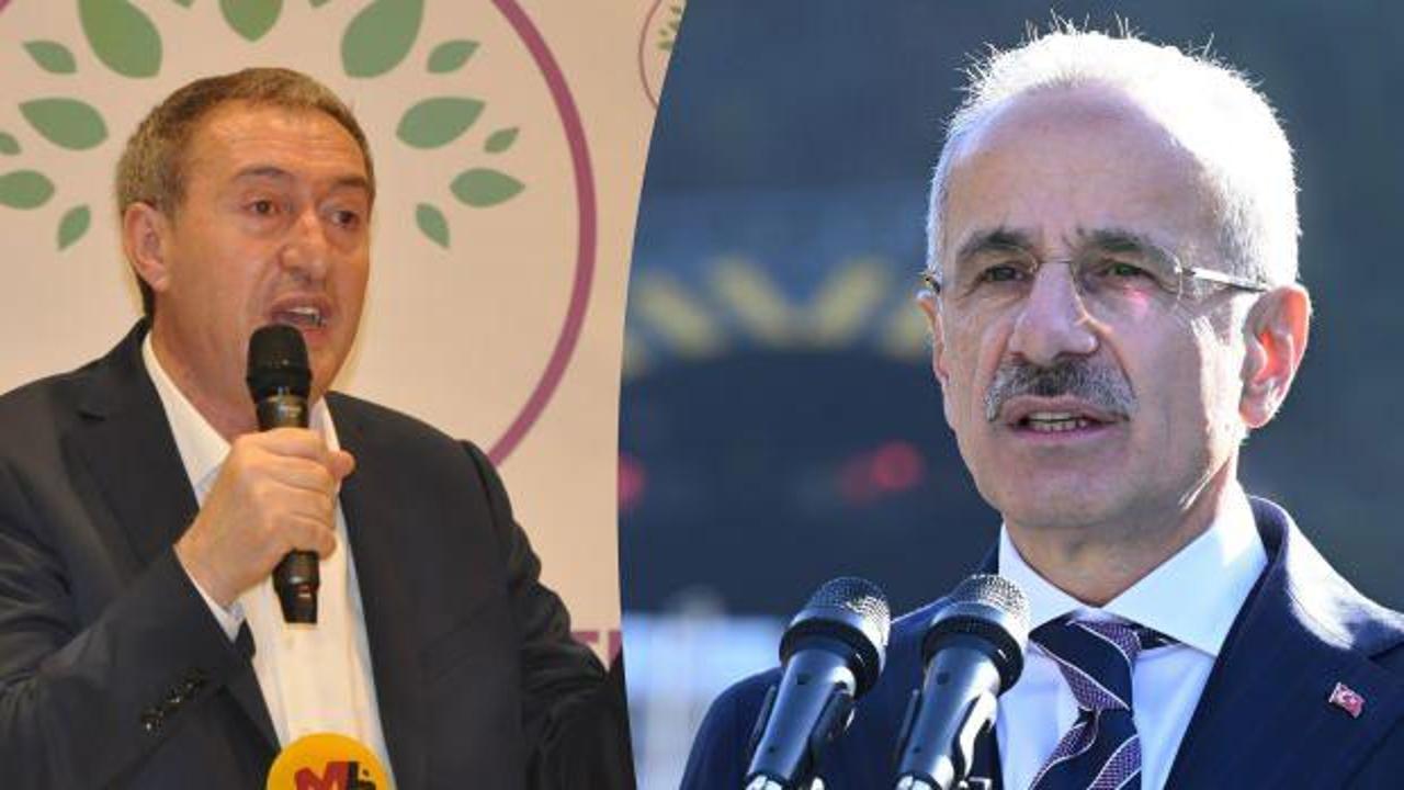 Bakan Uraloğlu’ndan DEM Partili Bakırhan’ın küstah sözlerine yanıt