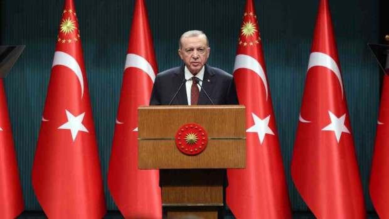 Erdoğan’dan şehit askerler için başsağlığı mesajı