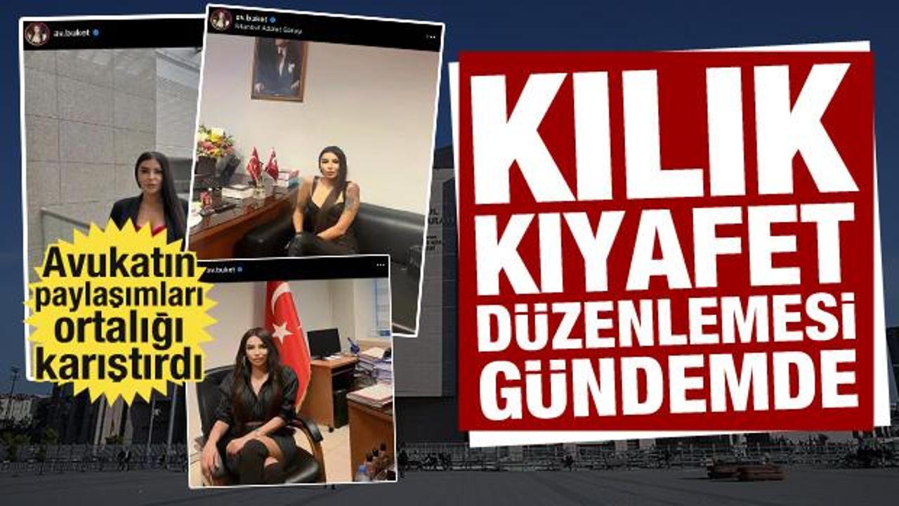 Buket Nurşah Tekışık adliyedeki paylaşımları kılık kıyafet düzenlemesini gündeme getirdi