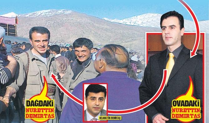DEM Parti’ye ‘tecrit’ suflesi Demirtaş’ın dağdaki abisinden!