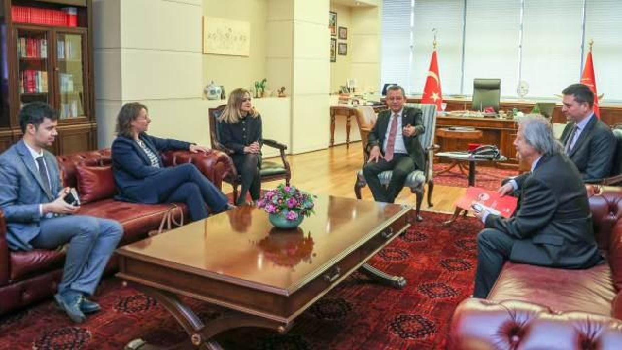 Özgür Özel, Fransa Büyükelçisi’ni kabul etti