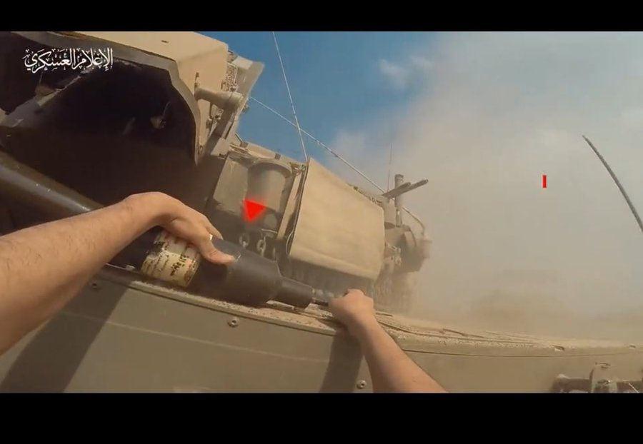 Gazze’ye giren İsrail askerî araçlarının sonu ‘kırmızı ok’! 10 günde tank hurdalığı