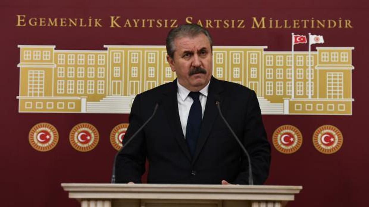 Destici’den çağrı: PKK’yı Meclis’ten çıkarın!