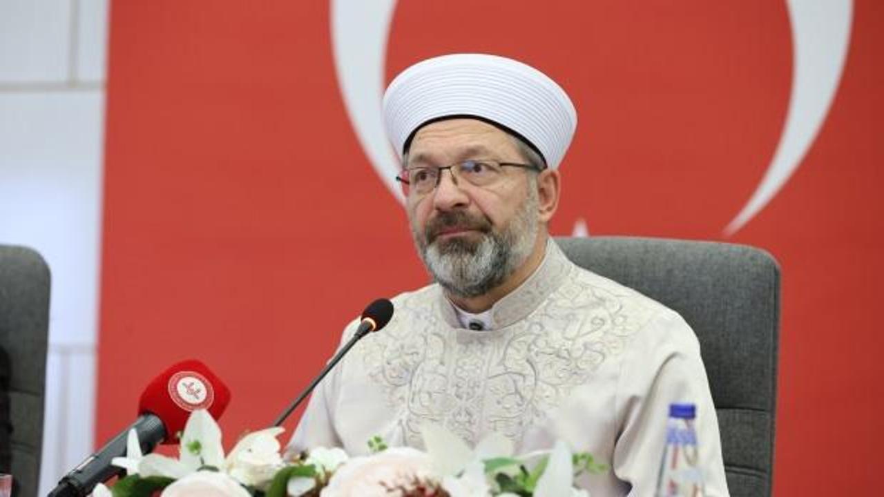 Diyanet İşleri Başkanı Erbaş, MEB ve DİB’in personel sayısında güncelleme talep etti