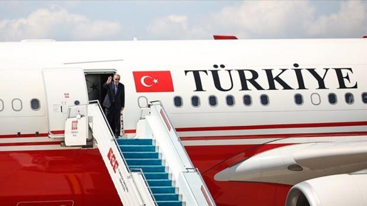 Başkan Erdoğan, Birleşik Arap Emirlikleri’ne gitti