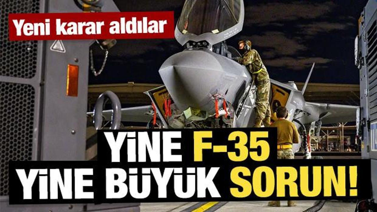 F-35 üretimi büyük darbe yedi