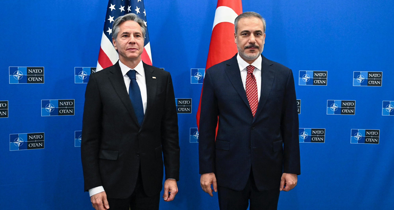 Dışişleri Bakanı Fidan, ABD’li mevkidaşı Blinken ile görüştü