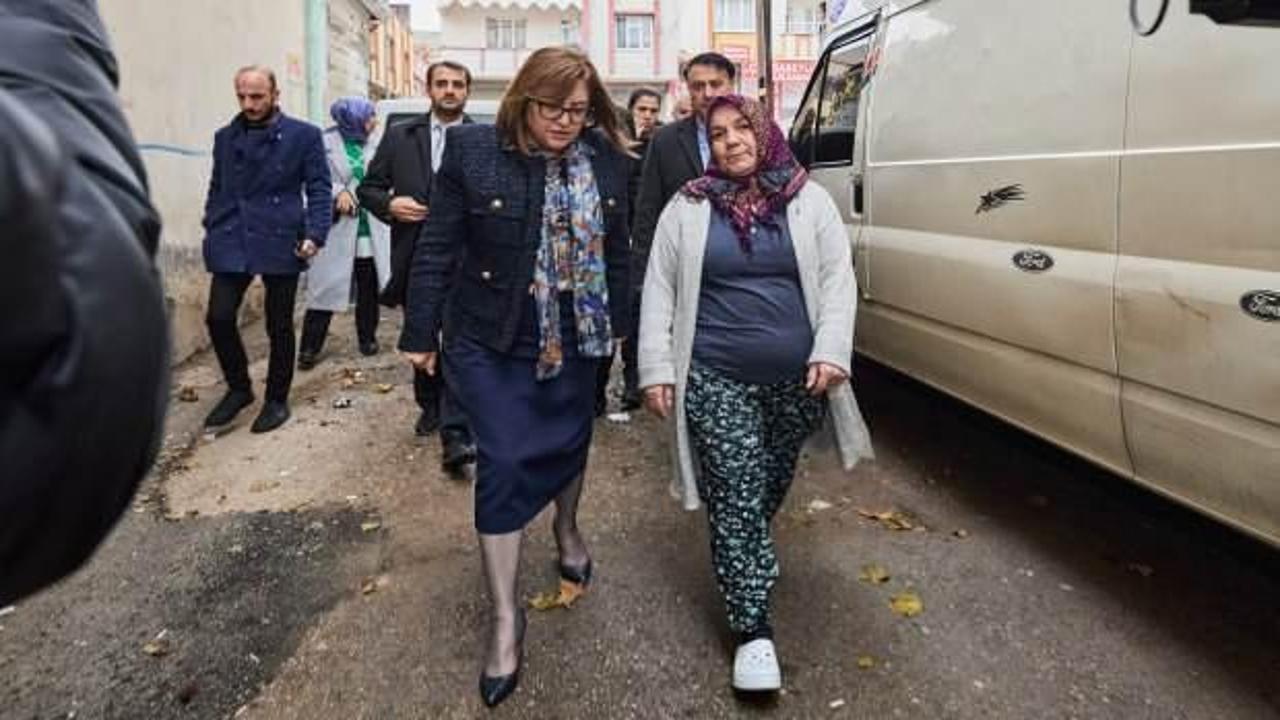 Gaziantep Büyükşehir’den su baskını olan evlere destek! Başkan Şahin tek tek ziyaret etti