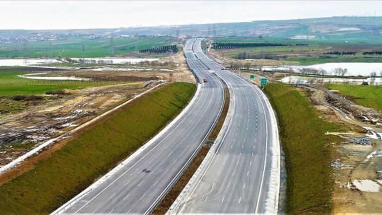 İstanbul trafiğinin can damarı Kuzey Marmara Otoyolu büyüyor