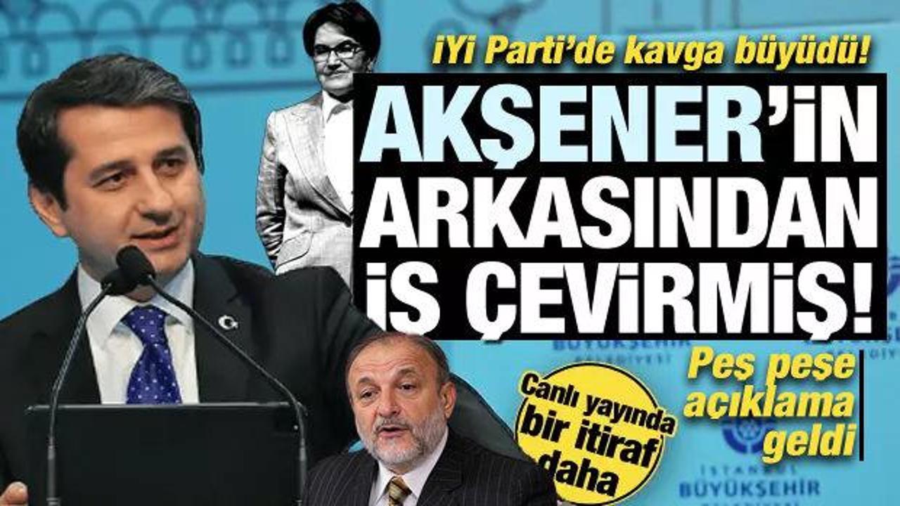 İYİ Parti’de kavga büyüyor! İstifa eden Özkan’dan yeni itiraf! Peş peşe açıklamalar…