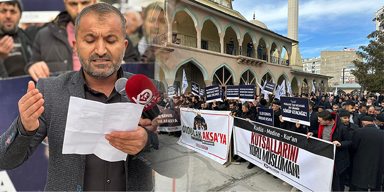 Van’da bebek katili israile tepkiler devam ediyor