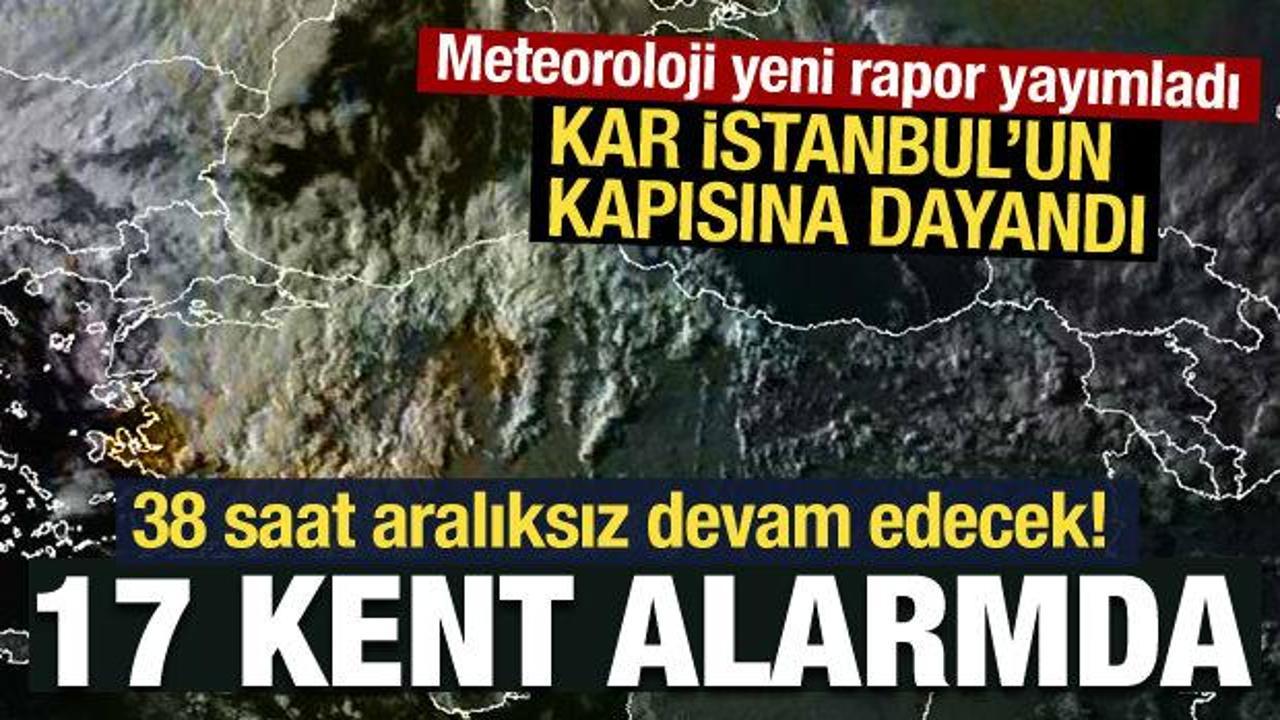 Meteoroloji’den İstanbul dahil 17 kente ‘sarı’ kodlu uyarı!