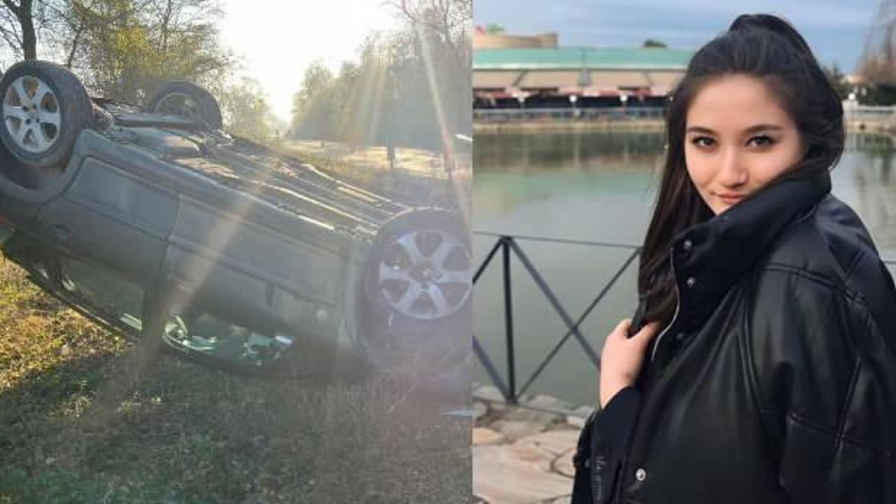 Otomobil, takla attı; sürücüsü Sudenur öldü