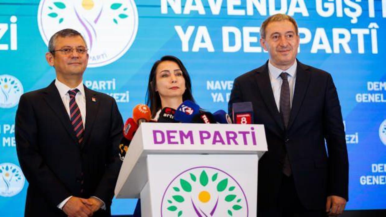 Özel’in DEM Parti ziyaretinin perde arkası