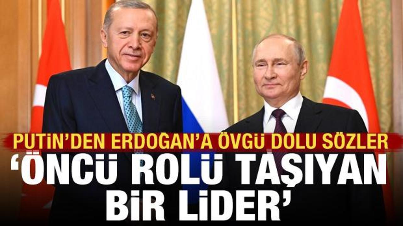Putin’den Erdoğan’a övgü: Gazze’nin öncü sesi oldu