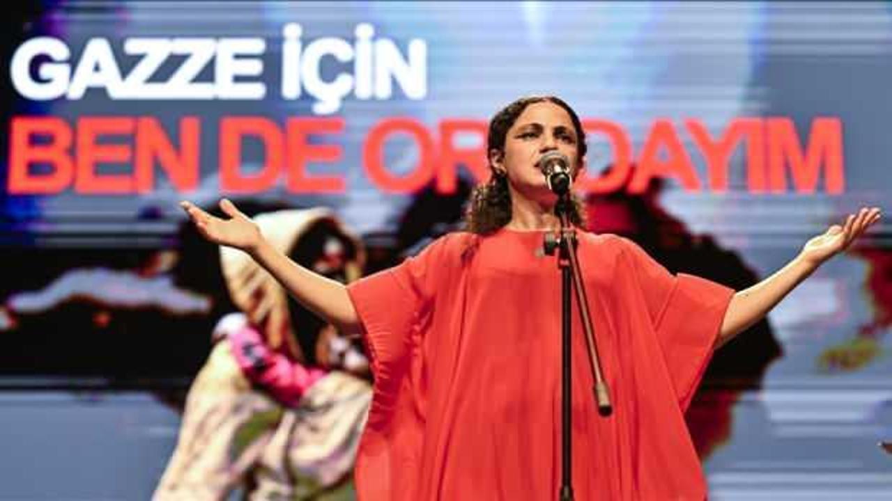 Sanat dünyası “Gazze İçin Ben de Oradayım” konserinde buluştu