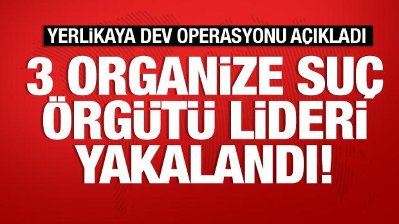 Son dakika: 2’si Kırmızı Bülten’le aranan 3 örgüt lideri yakalandı