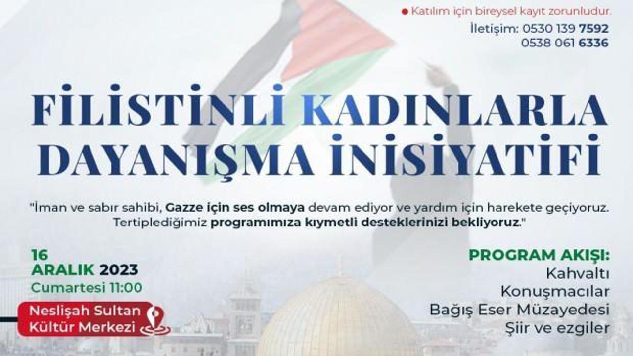 STK’lardan Filistin müzayedesi