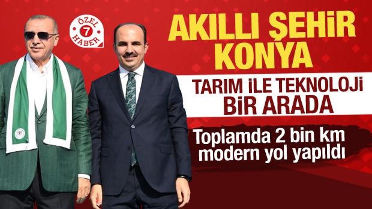Tarımla teknolojinin birleştiği şehir Konya
