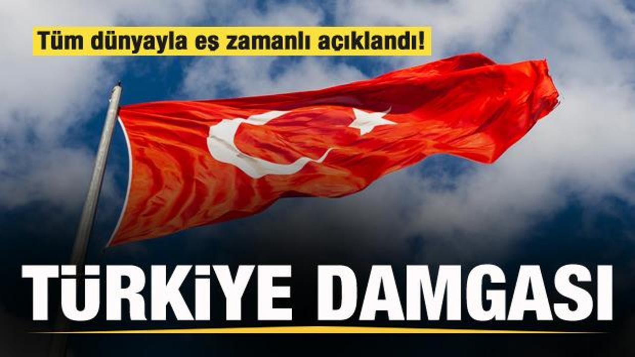 Tüm dünyayla eş zamanlı açıklandı! Türkiye damgasını vurdu