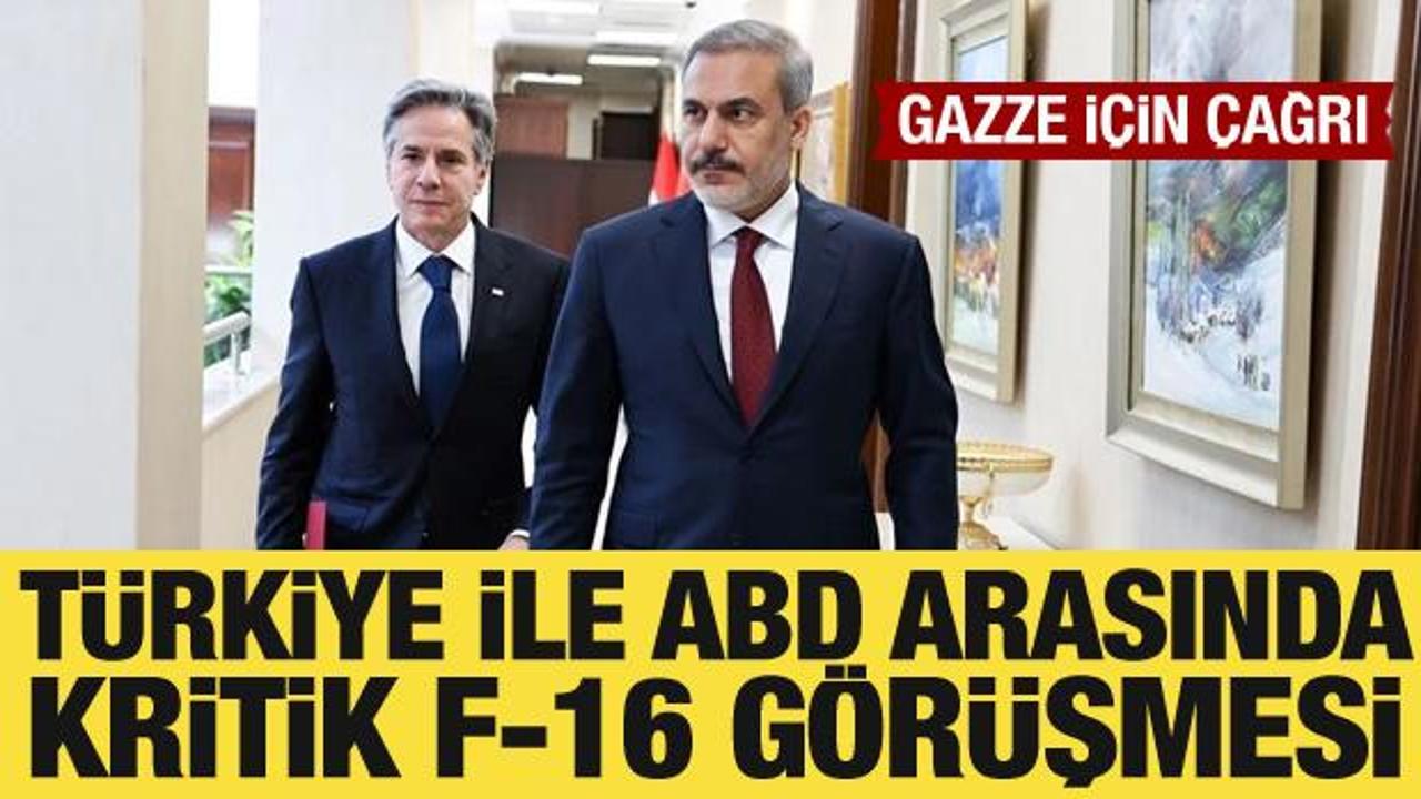 Türkiye ile ABD arasında F-16 görüşmesi