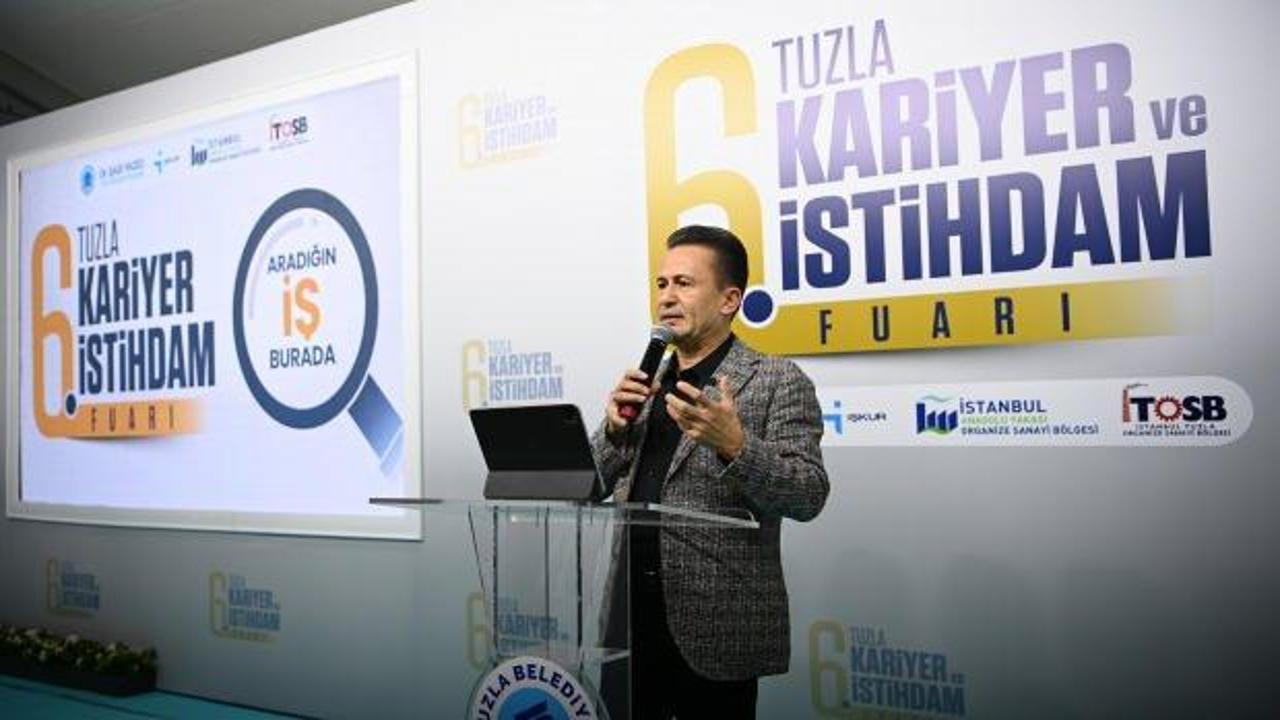 Tuzla’da 6’ncı Kariyer ve İstihdam Fuarı başladı