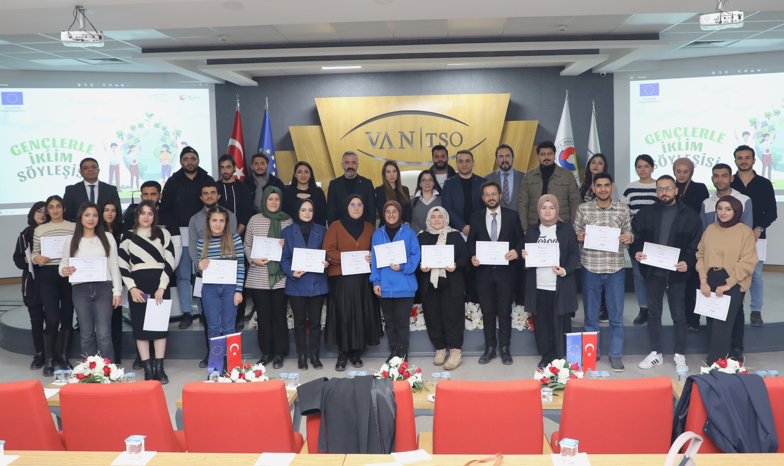 Vanlı gençler “İklim Değişikliği”ni konuştu