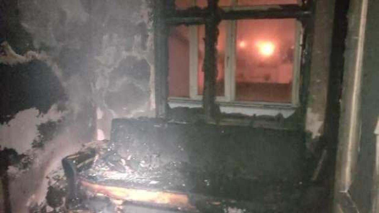 Yalnız yaşadığı evde çıkan yangında öldü